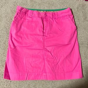 Vintage Lilly Pulitzer pink khaki skirt - size 6